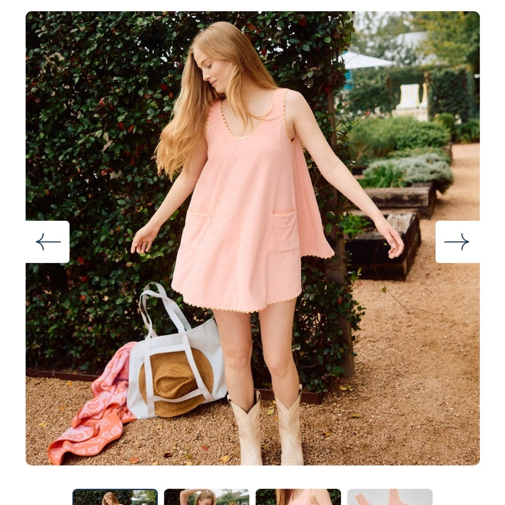 Weezie Guava Swing Dress size 2 L-XXL.. see photos